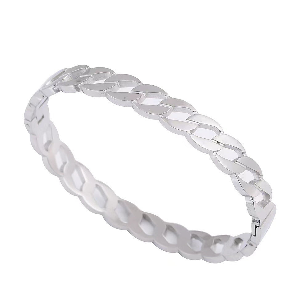 Titanium Steel - Hollow Out Bracelet