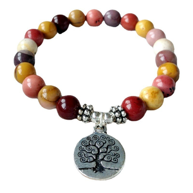 Natural Zinc Alloy Bracelet