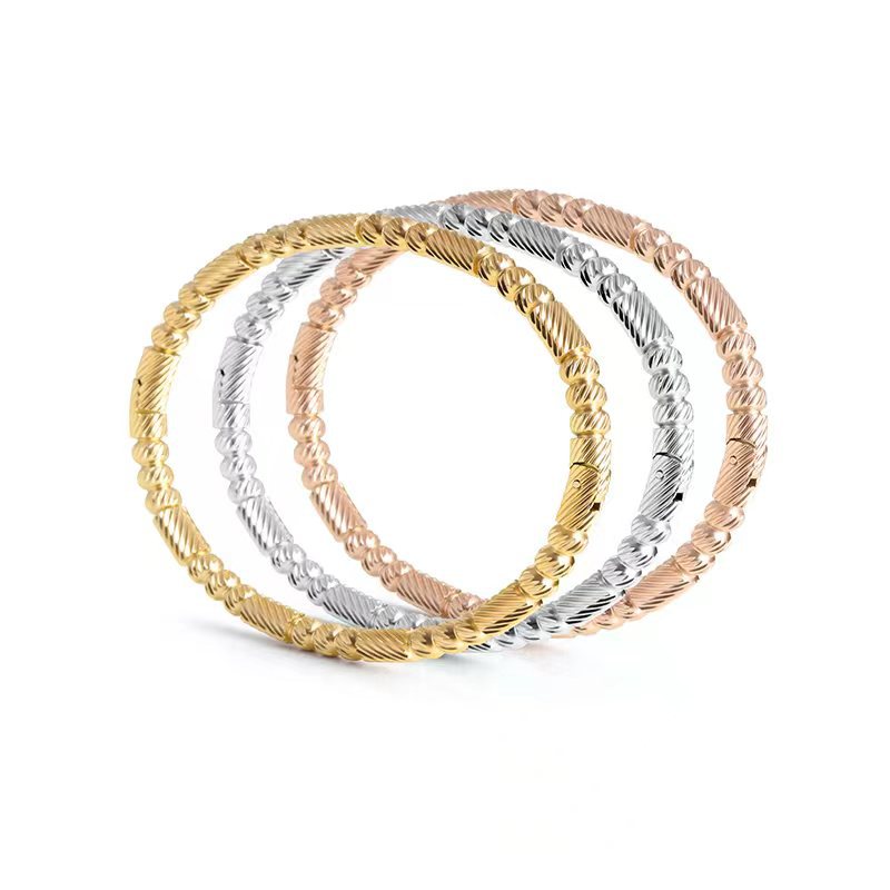 Titanium Steel - Three Beads