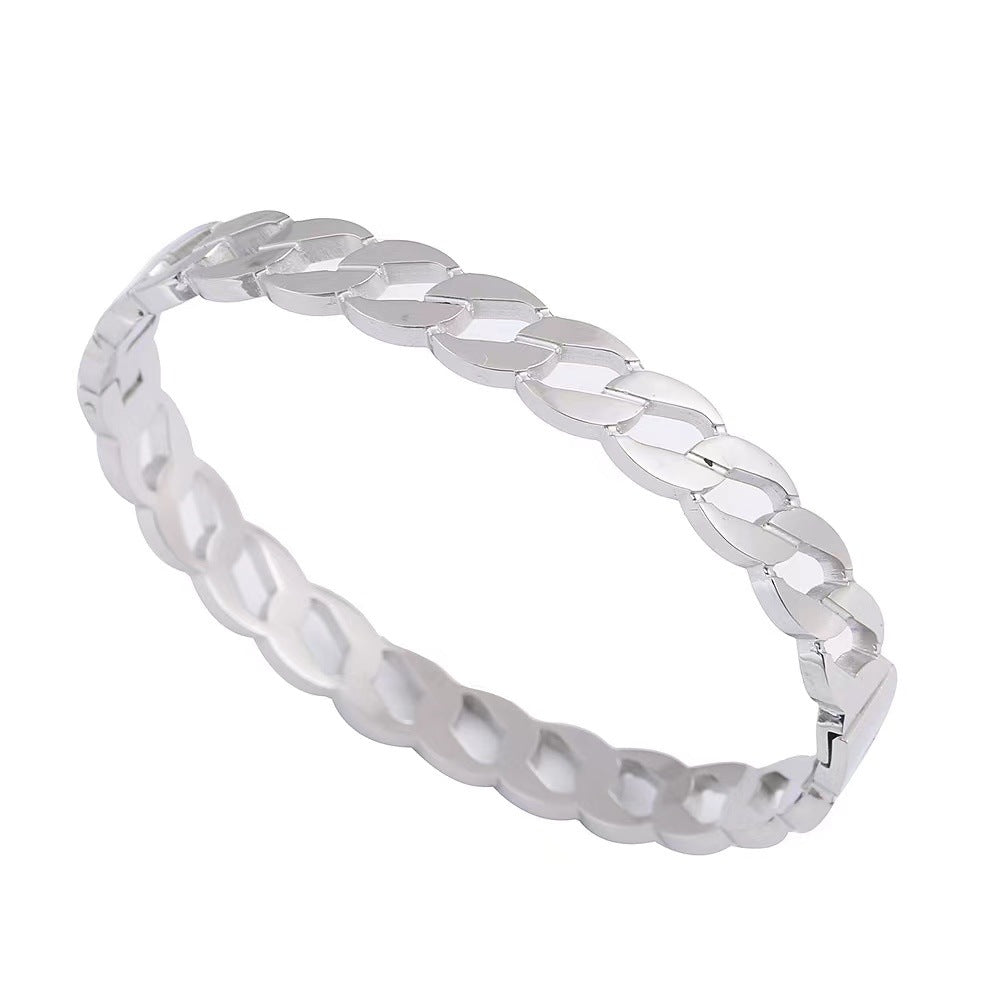 Titanium Steel - Hollow Out Bracelet