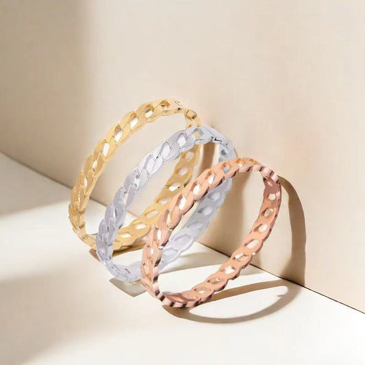 Titanium Steel - Hollow Out Bracelet