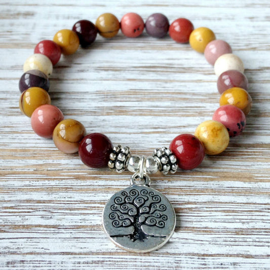 Natural Zinc Alloy Bracelet