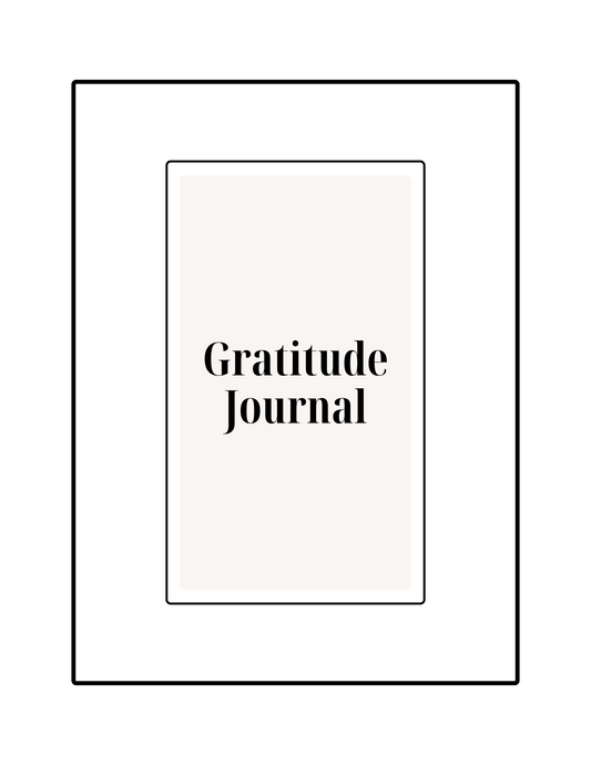 Gratitude Journal Cover – Printable Mindset and Manifestation PDF for Women