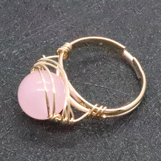 Speckled Crystal Ring