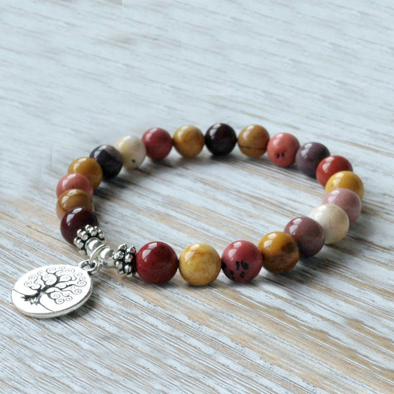 Natural Zinc Alloy Bracelet